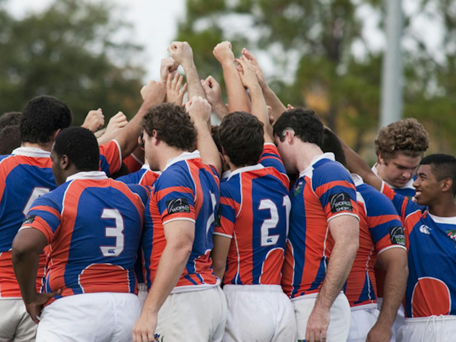 The UF Rugby Football Club defeated UCF for the third consecutive year during the Collegiate Men's Rugby Florida Cup on Sunday.
