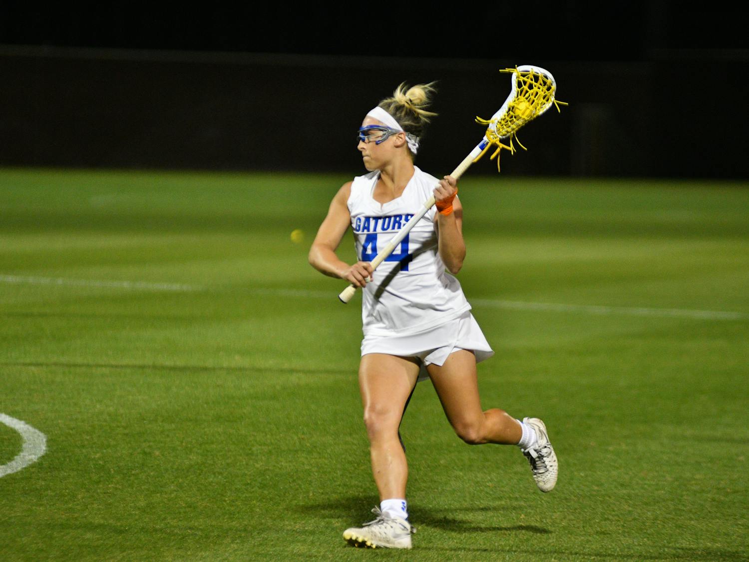 Midfielder Sydney Pirreca tied the program record with 11 points as UF advanced to the AAC Championship.