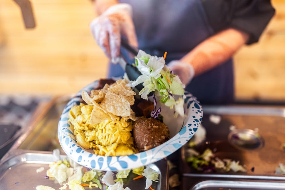 Krishna Lunch being served on Wednesday, March 5th, 2025.