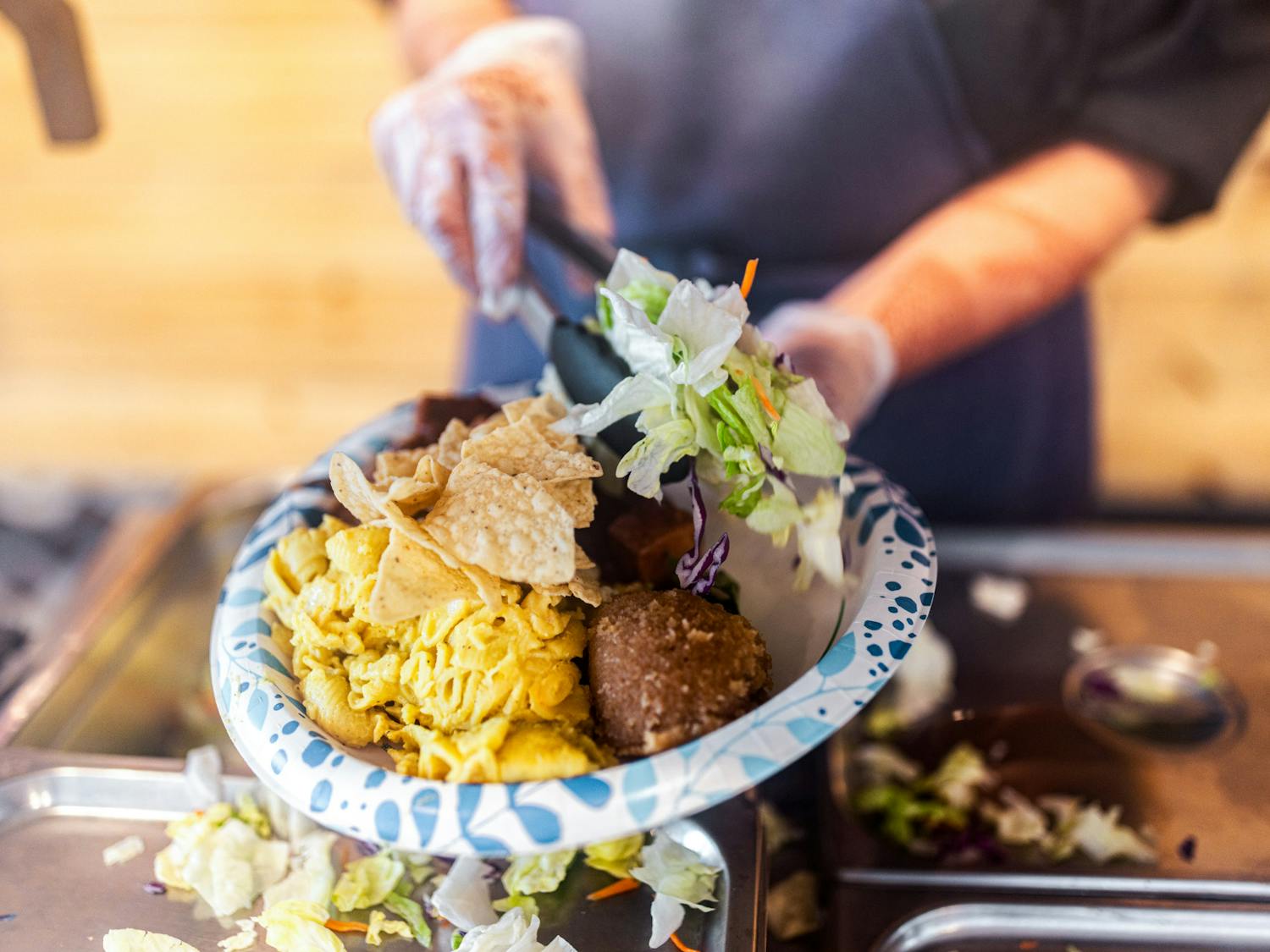 Krishna Lunch being served on Wednesday, March 5th, 2025.