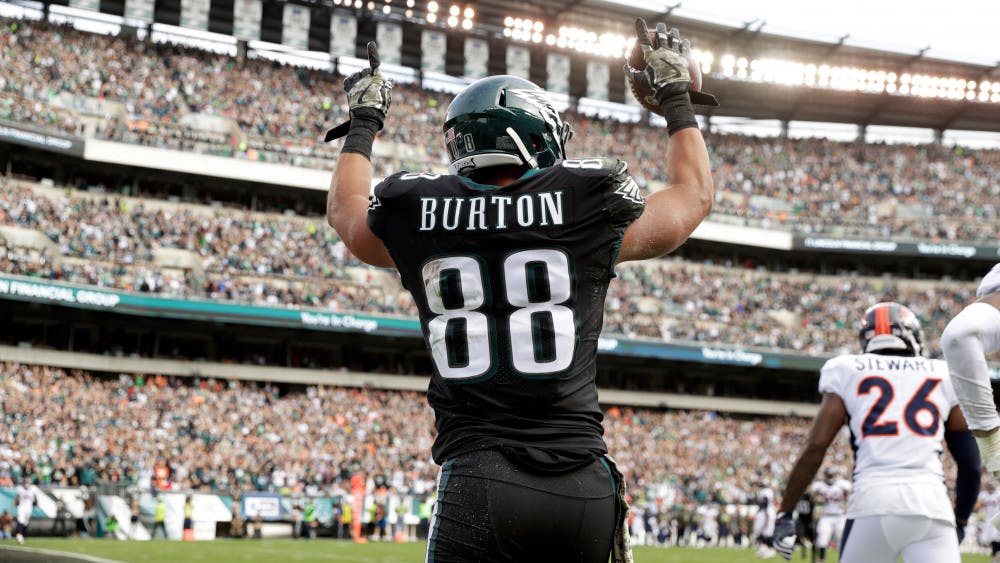 Former Florida football player and current Eagles tight end Trey Burton is one of three Gators heading to Super Bowl LII.