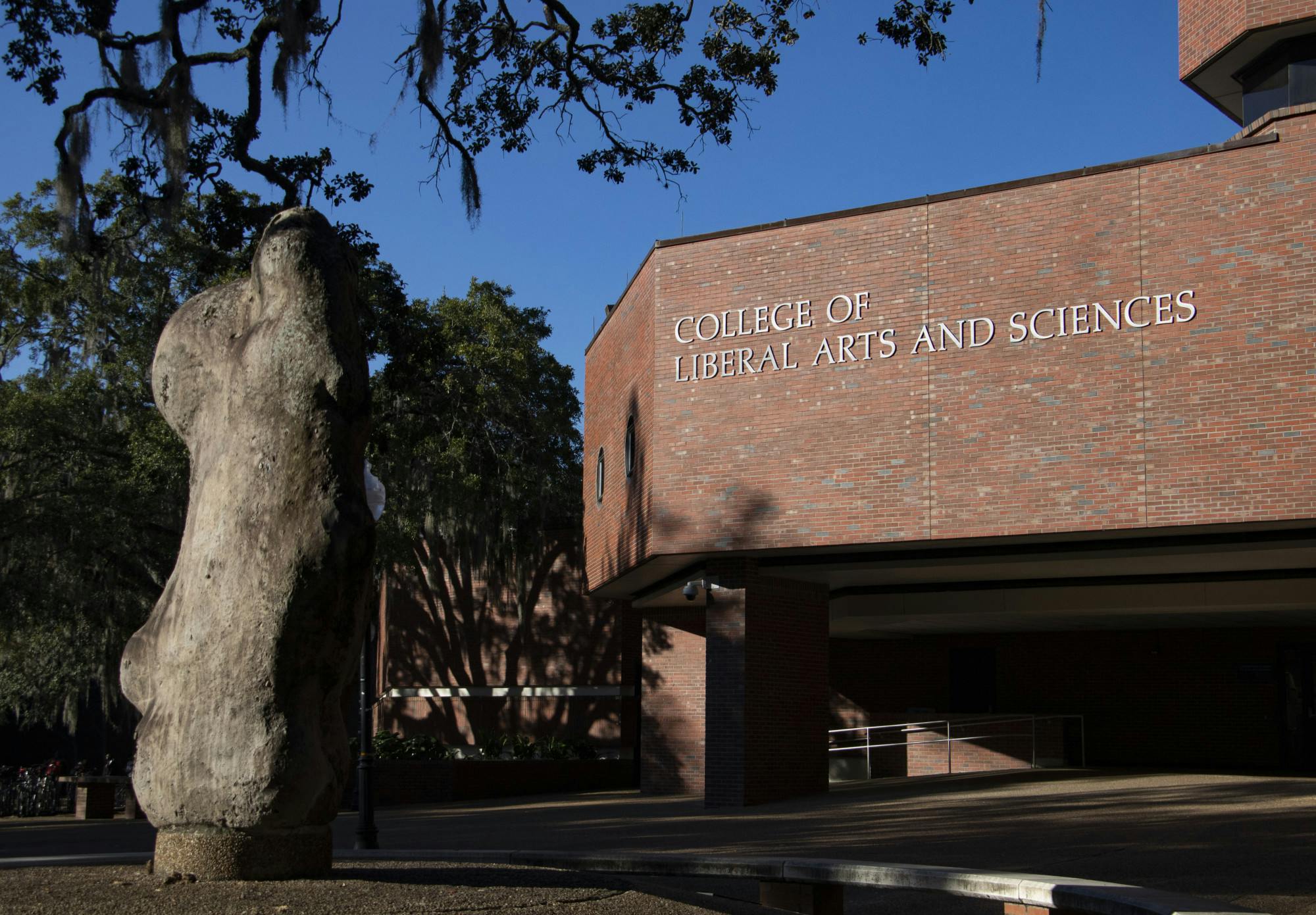 The College of Liberal Arts and Sciences is seen on Monday, Nov. 29, 2021.