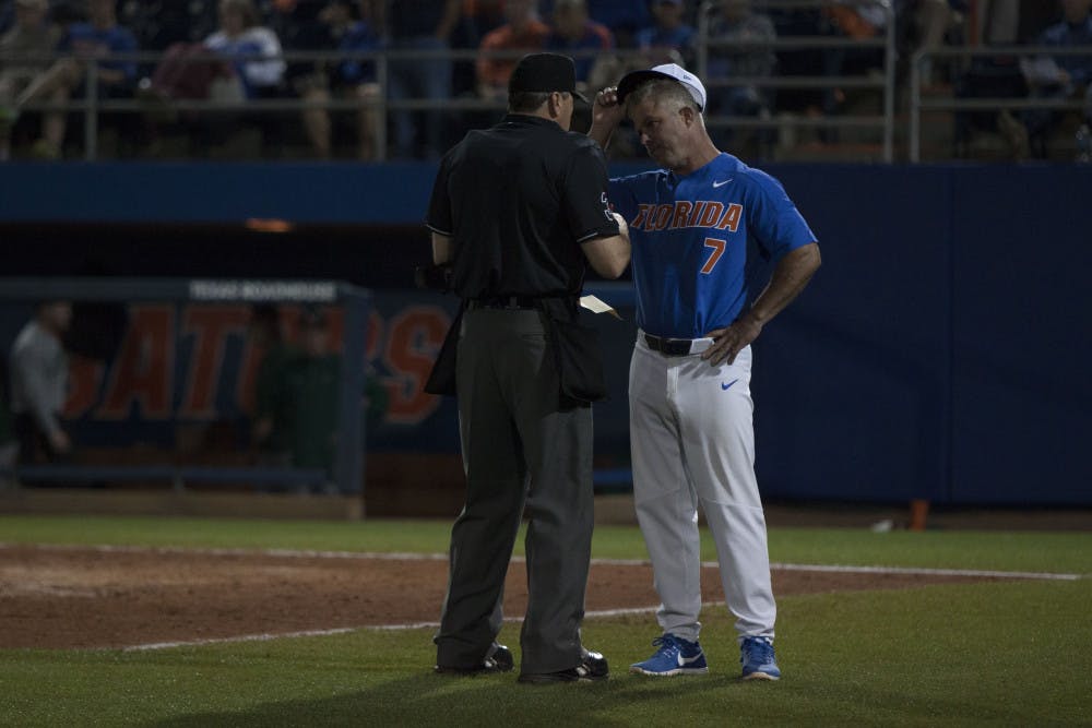 Coach Kevin O'Sullivan and the Florida baseball team were eliminated in the first round of the SEC Tournament on Tuesday.