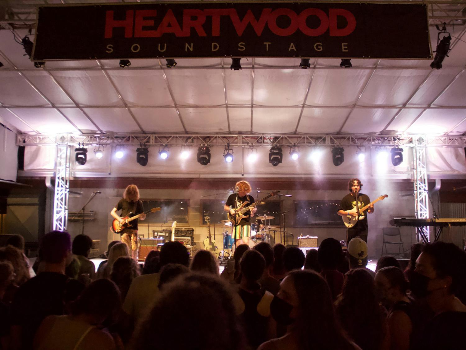 The Driptones perform during Back to School Fest Heartwood Soundstage on Saturday, Aug. 28, 2021. The venue hosted five indie bands to celebrate the start of a new school year. 