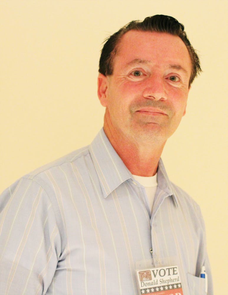 Mayoral candidate Donald Shepherd Sr., 59, believes the best way to represent ordinary Gainesville citizens is to be one.