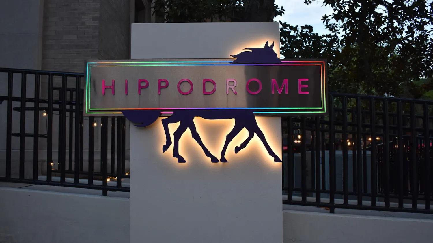 Outside of The Hippodrome, Thursday, May 28, 2026 in Gainesville, Fla.