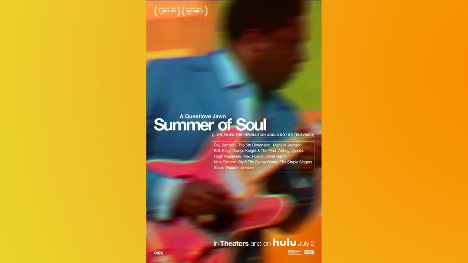 Ahmir “Questlove” Thompson’s film directorial debut “Summer of Soul (...Or, When the Revolution Could Not Be Televised)” had a limited theatrical release in the U.S. on June 25 and expanded a week later to theaters and on Hulu. (Movie poster retrieved from IMDb)
