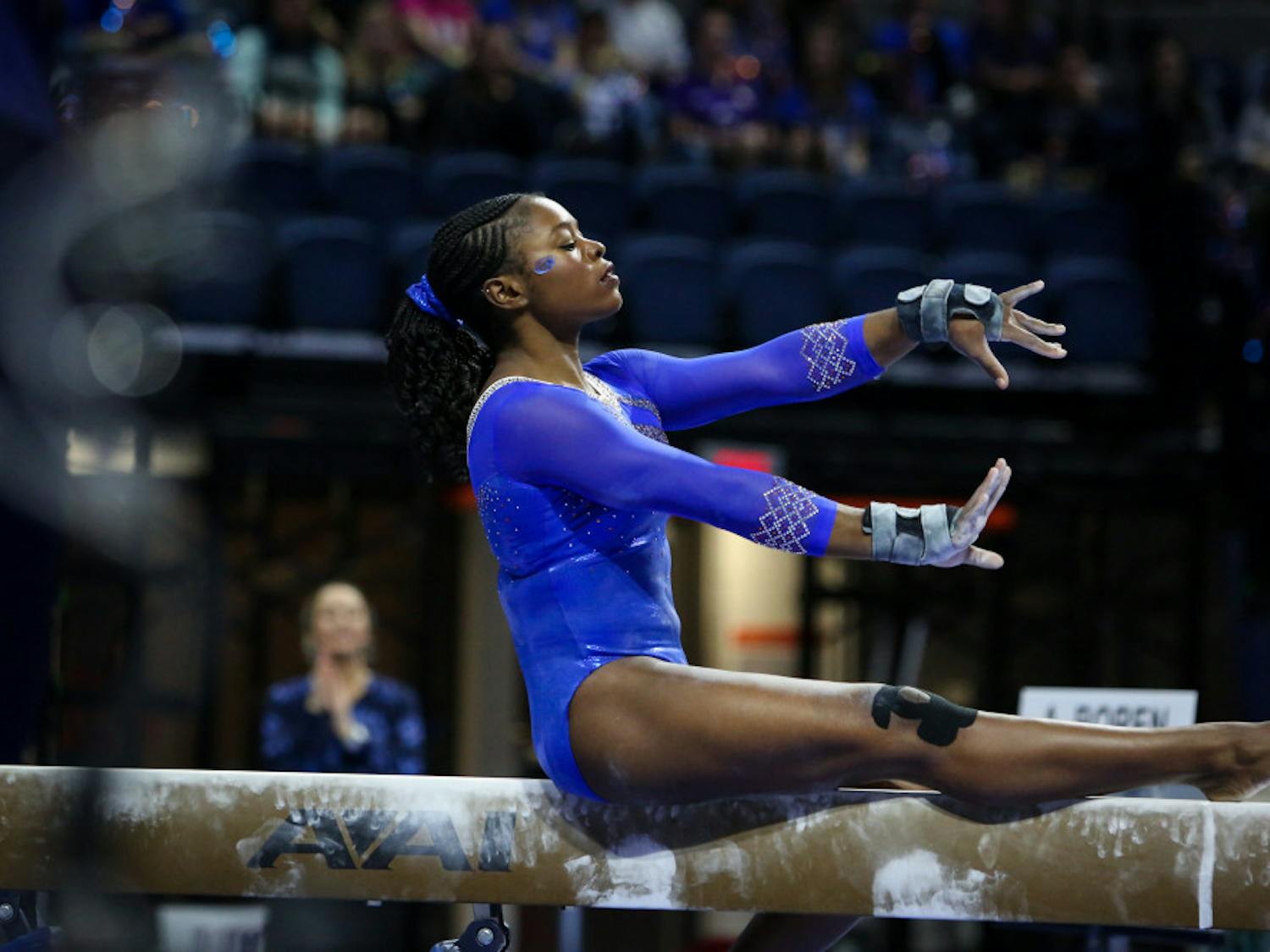 Junior Alicia Boren and the Florida gymnastics team are in St. Louis to compete in the NCAA Championships tonight at 7. Oklahoma, Utah, Washington, California and Kentucky are the other teams competing in UF's group.