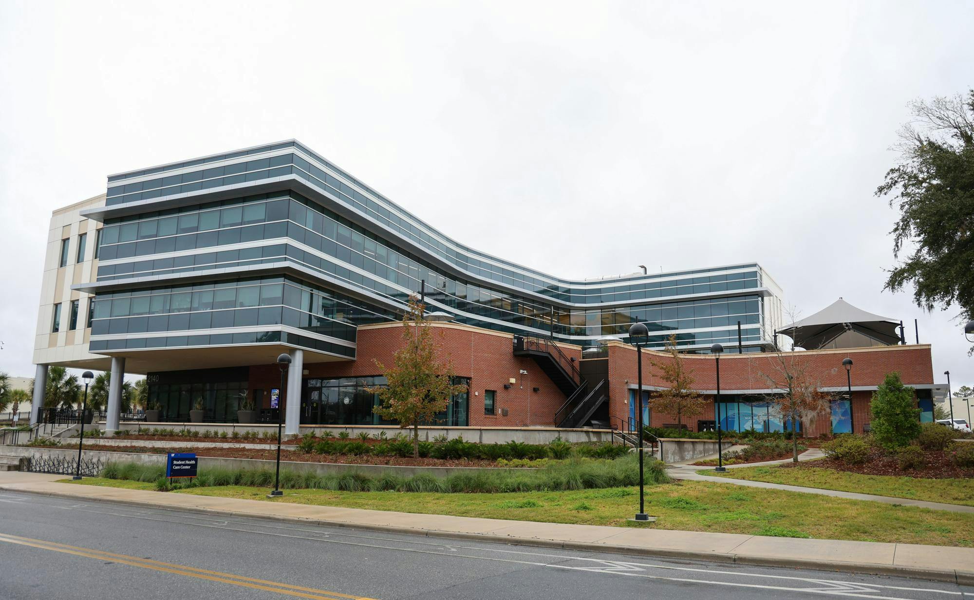 The UF Student Health Care Center stands at 2140 Stadium Rd, Monday, Jan. 19, 2026, in Gainesville, Fla.&nbsp;