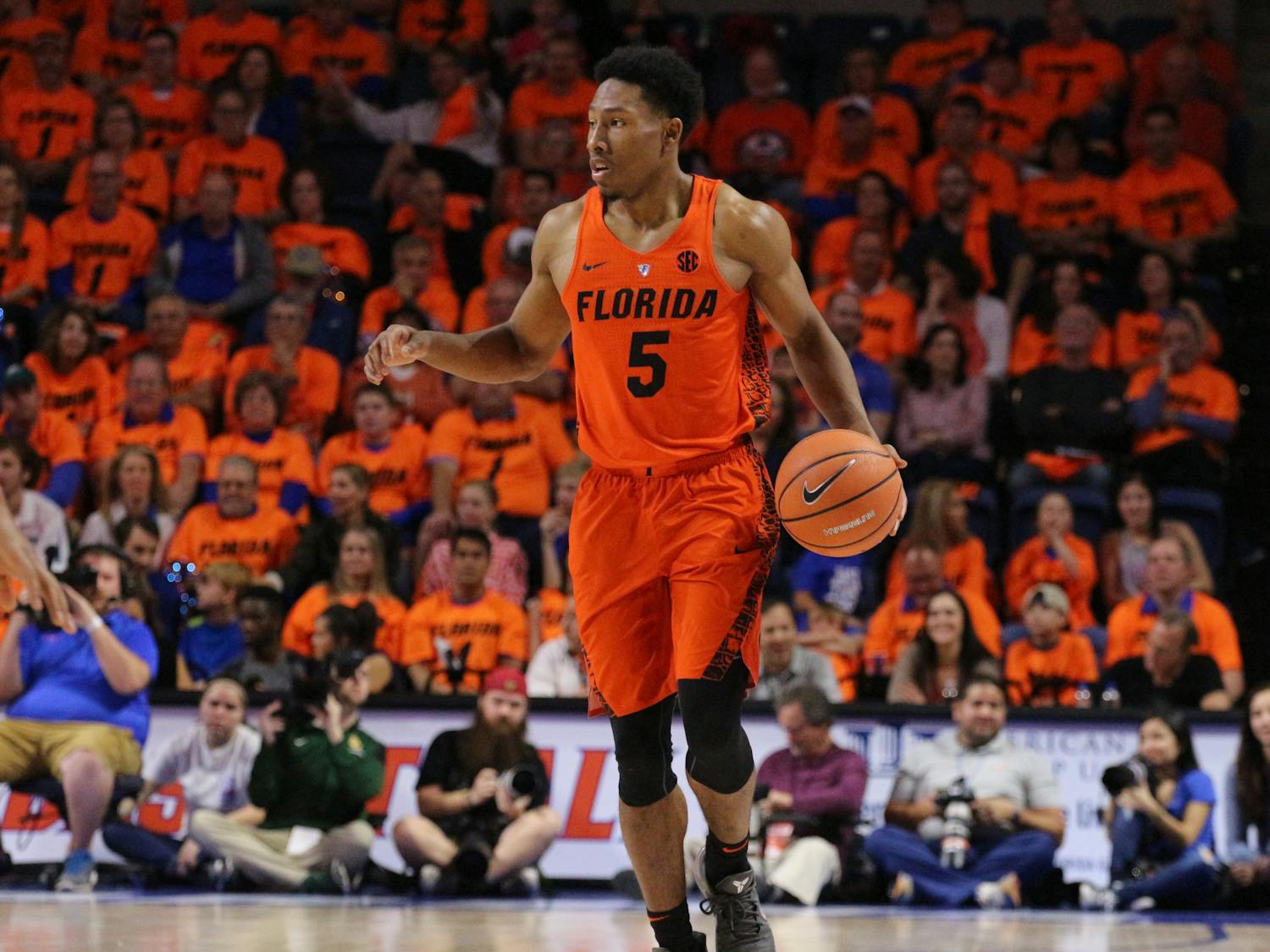 Senior guard KeVaughn Allen was held to zero points in Florida's 81-60 loss to Florida State. 