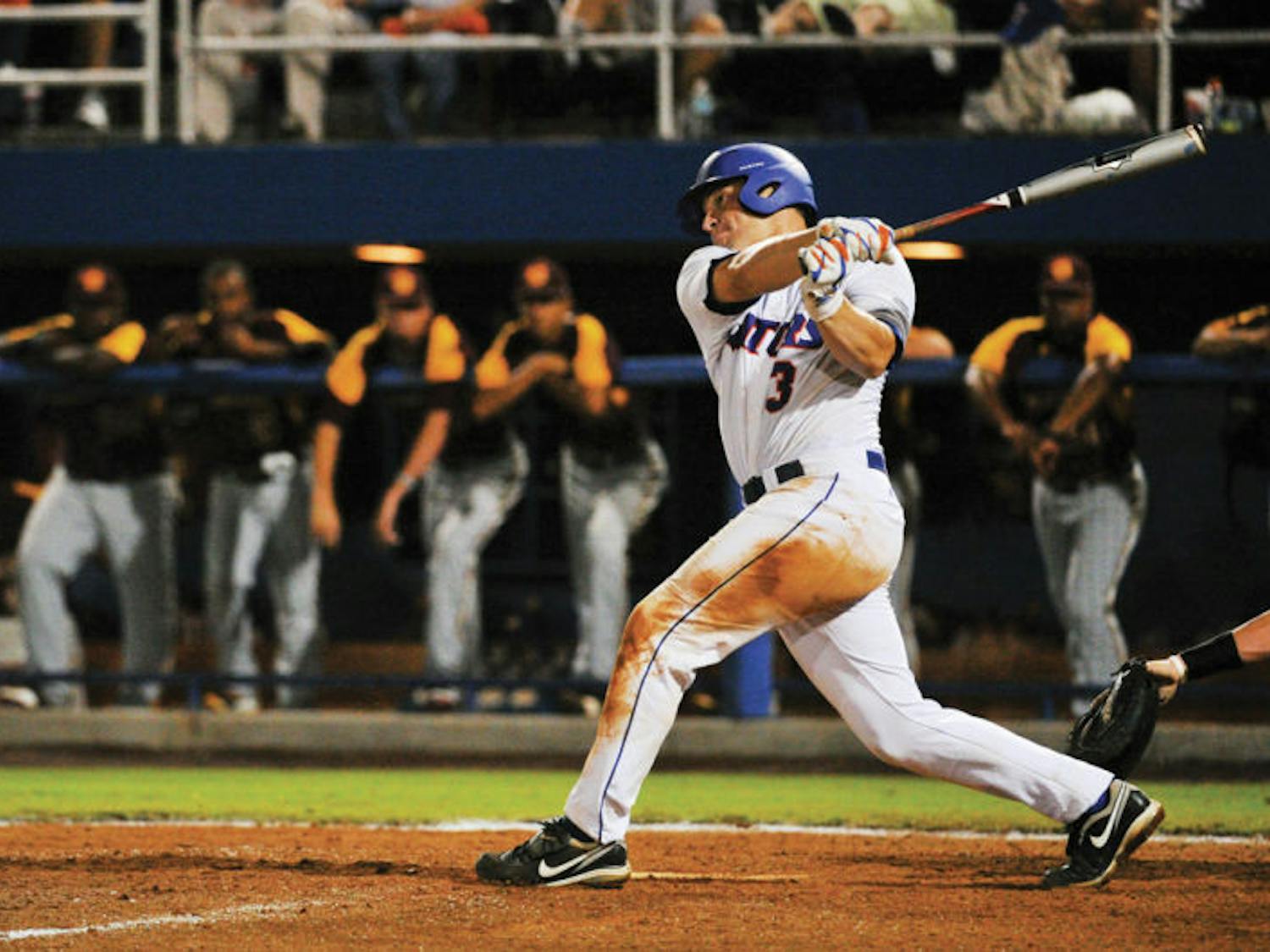 Former UF catcher Mike Zunino swings at a pitch during Florida’s 7-3 win against Bethune-Cookman at McKethan Stadium on June 4, 2010. 