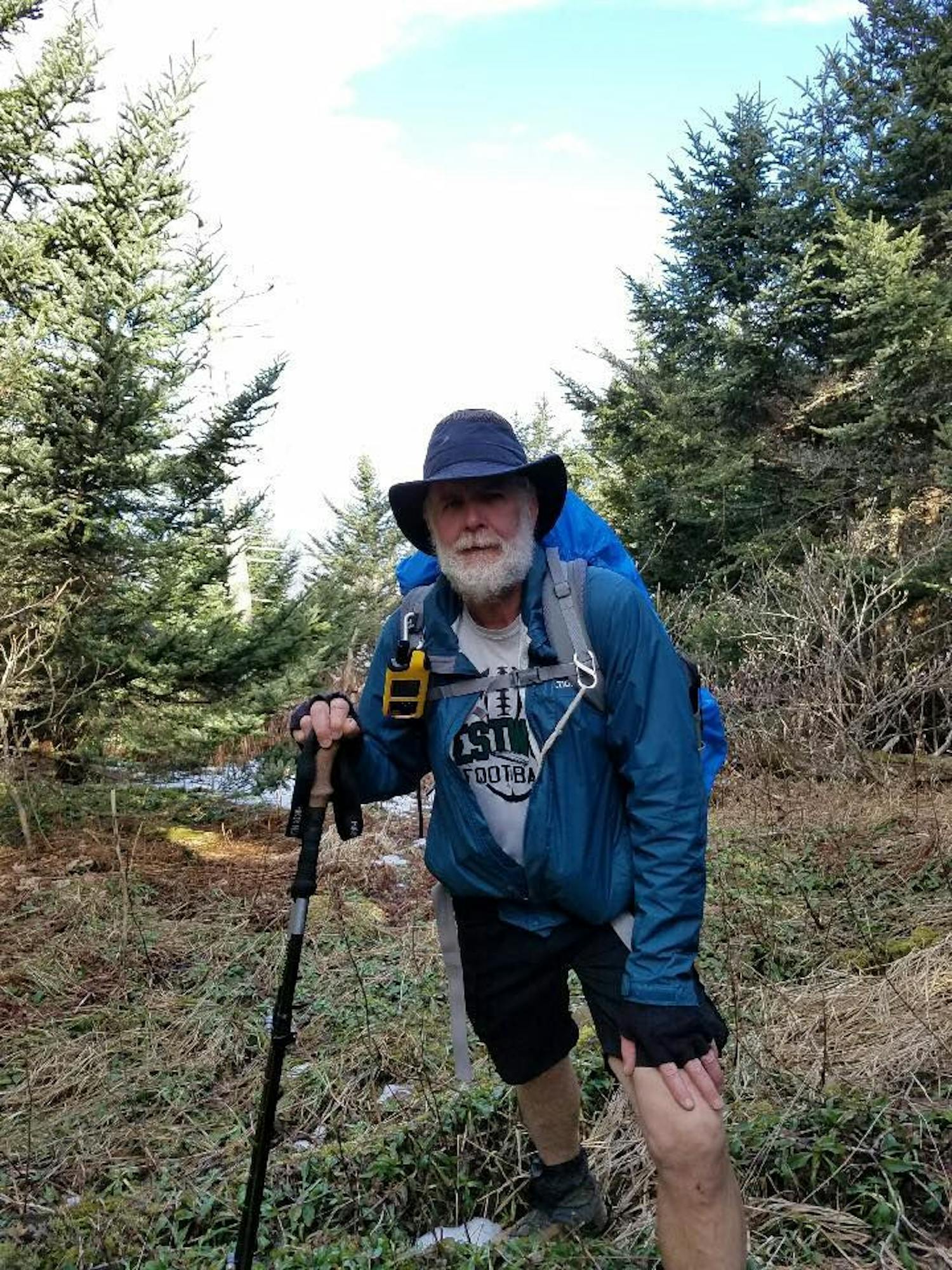 Donovan, 62, a retired UF professor, is enduring what could be an eight-month journey along the Appalachian Trail to raise money and awareness for the neurodegenerative disease Alzheimer’s.