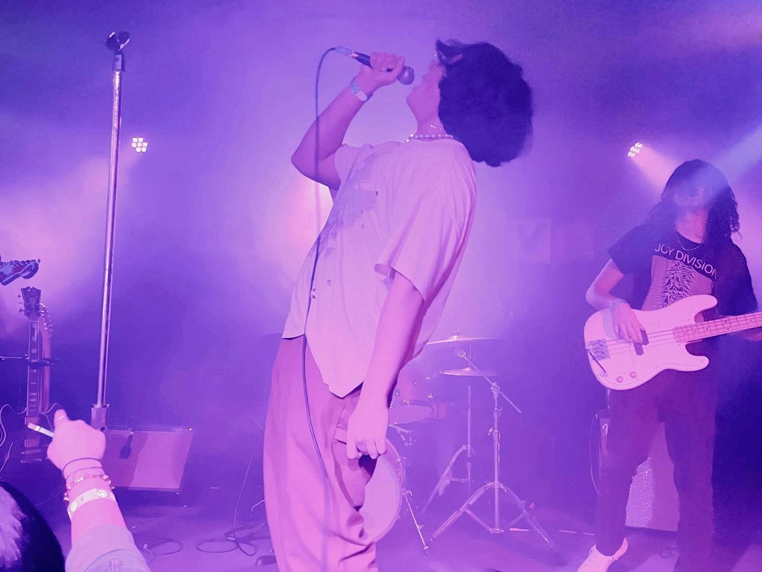 Zelaya, an 18-year-old UF business administration first-year, performed at High Dive in October.