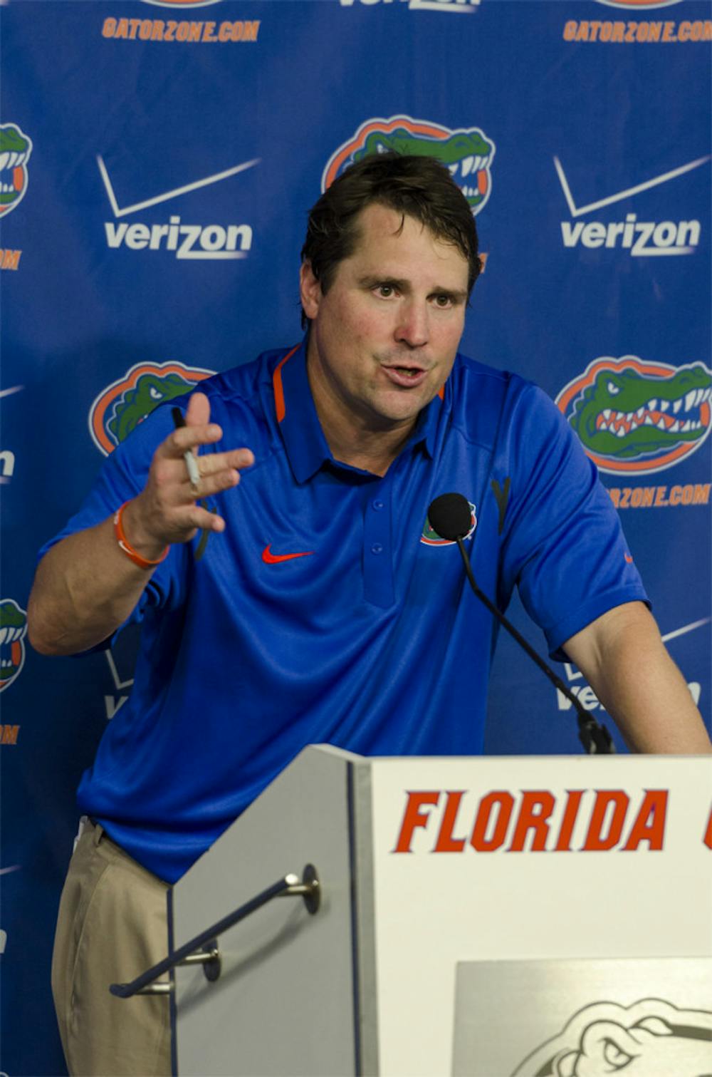 <p>Following No. 10 Florida's 24-6 win against Toledo on Saturday, coach Will Muschamp blasted multiple media outlets for inaccurately reporting that freshman defensive tackle Jay-nard Bostwick would miss Saturday's game due to suspension. </p>