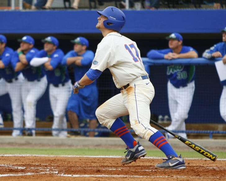 Gushue's go-ahead home run in the bottom of the seventh inning Sunday helped UF wrap up a three-game sweep of FGCU.