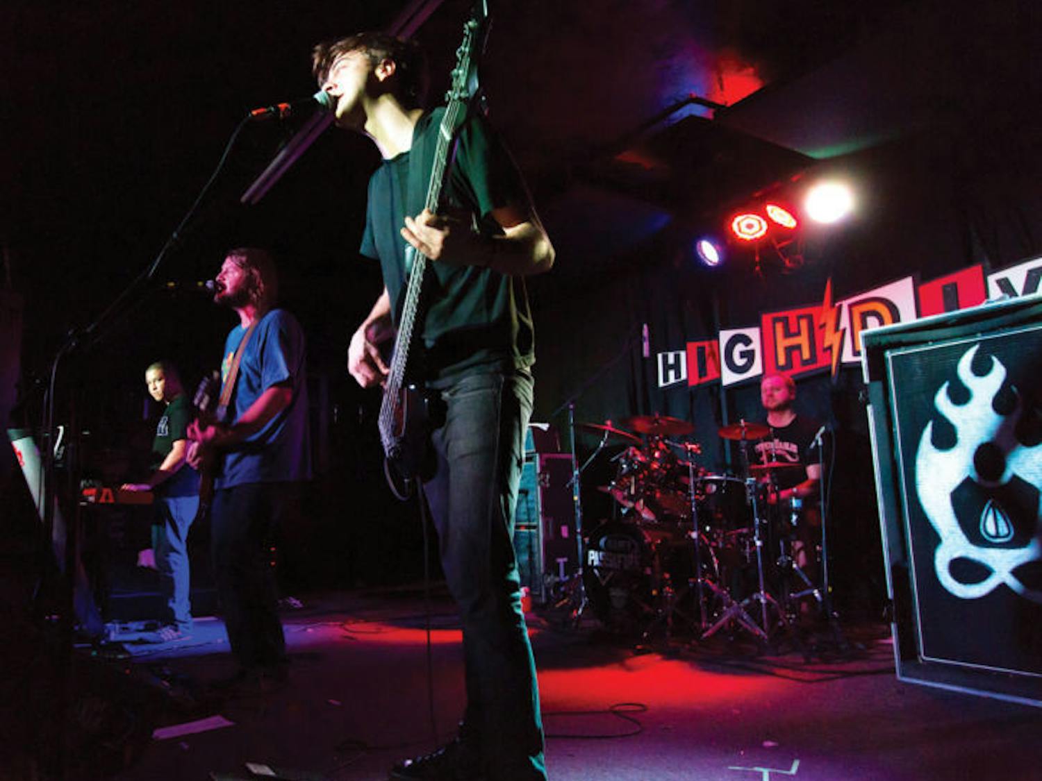 Passafire, a reggae rock band based in Savannah, Ga., performs at High Dive on Thursday night.