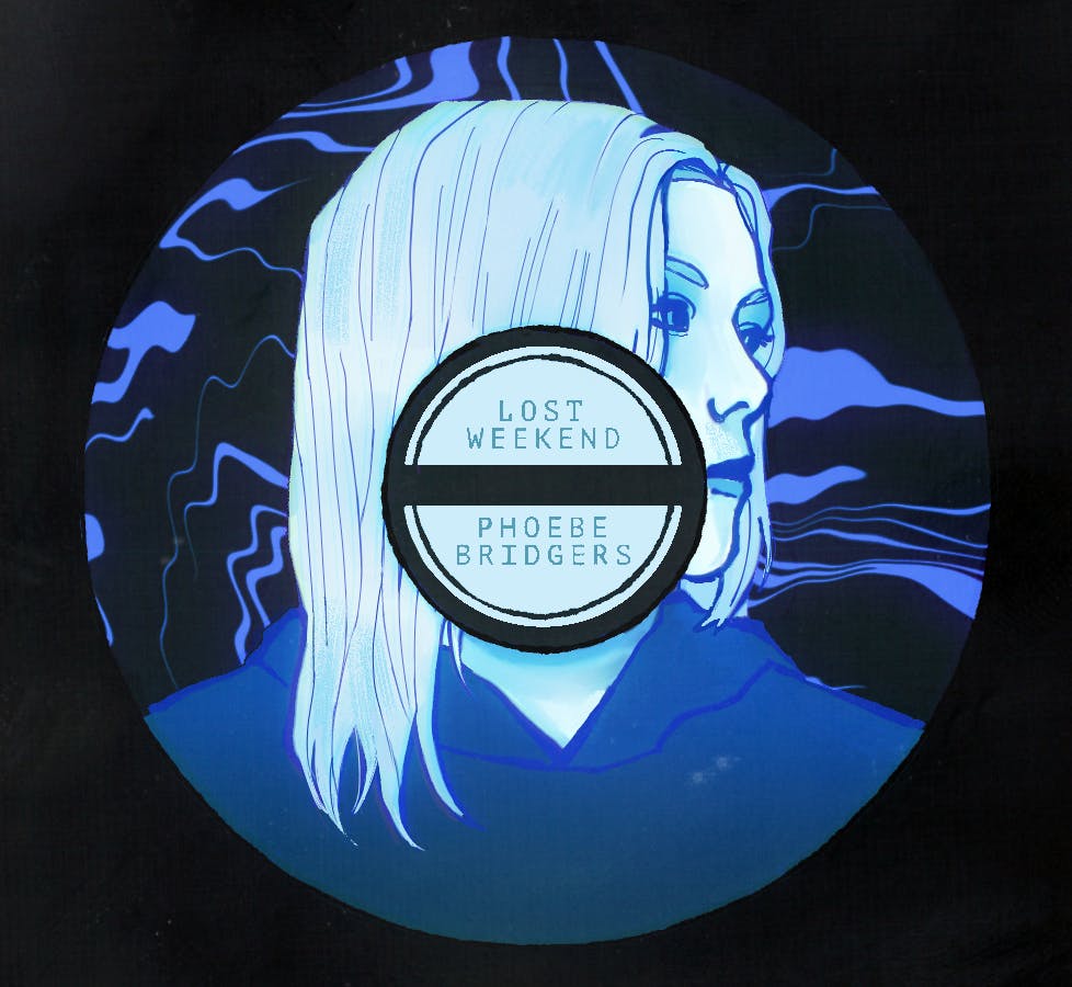 "Lost Weekend" is the third studio album from indie rock artist Phoebe Bridgers.