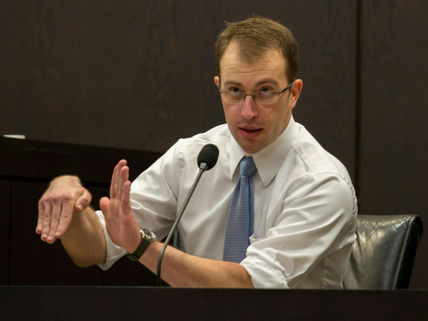 Eric Skipper explains where Bravo's room was in their apartment on Friday