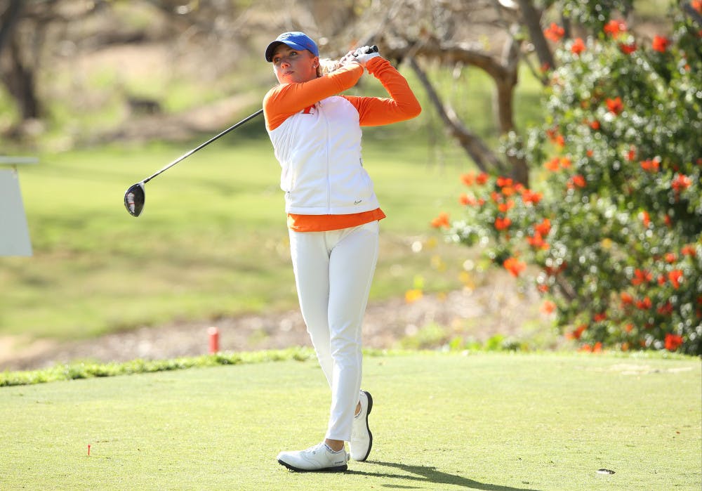 Sophomore Sierra Brooks paced Florida with an even par at the Liz Murphey Collegiate Classic over the weekend. 