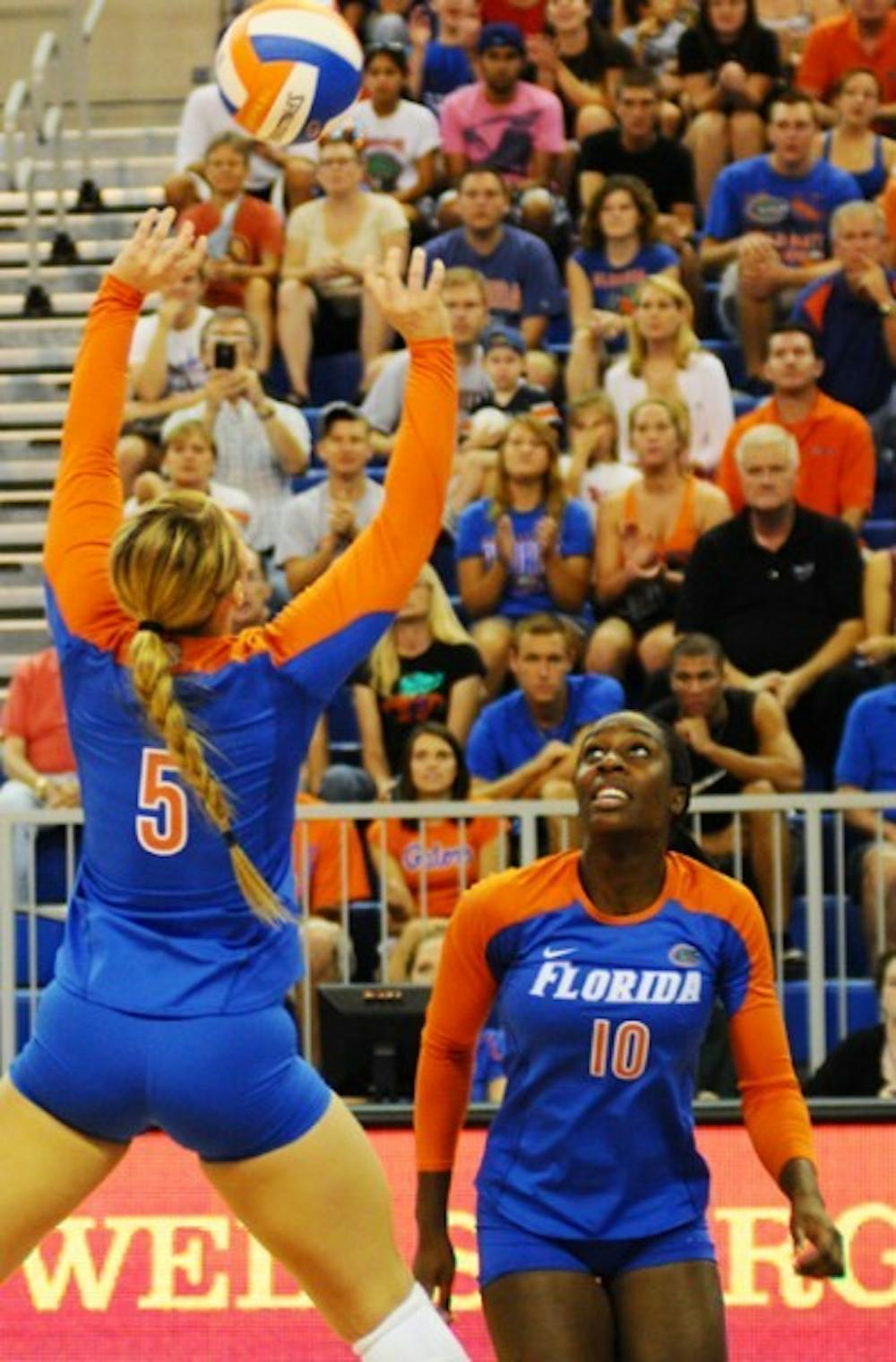 <p>Sophomore middle blocker Chloe Mann had 10 kilss, 4.5 blocks and seven digs in a loss to No. 19 Kentucky on Sunday.</p>