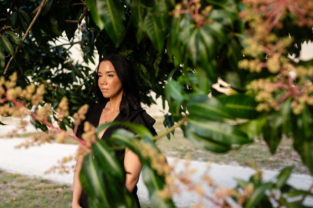 <p>Annabelle Tometich poses during a photoshoot. (Credit: Christina Marie Photography)</p>