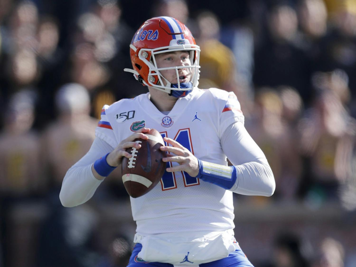 Quarterback Kyle Trask is third in the SEC in passing touchdowns and yards per attempt.