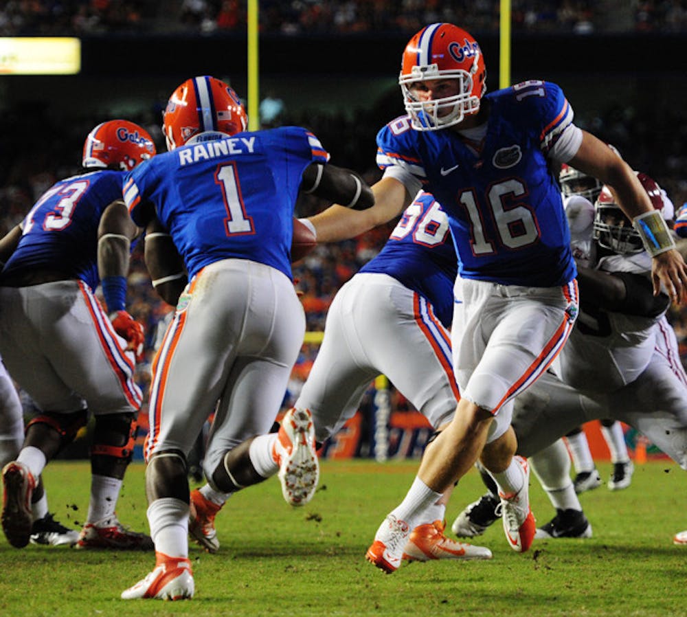 <p>Gators freshman quarterback Jeff Driskel (16) will make the start against No. 1 LSU on Saturday in Baton Rouge, La., after senior John Brantley was ruled out Monday with a high ankle sprain.</p>