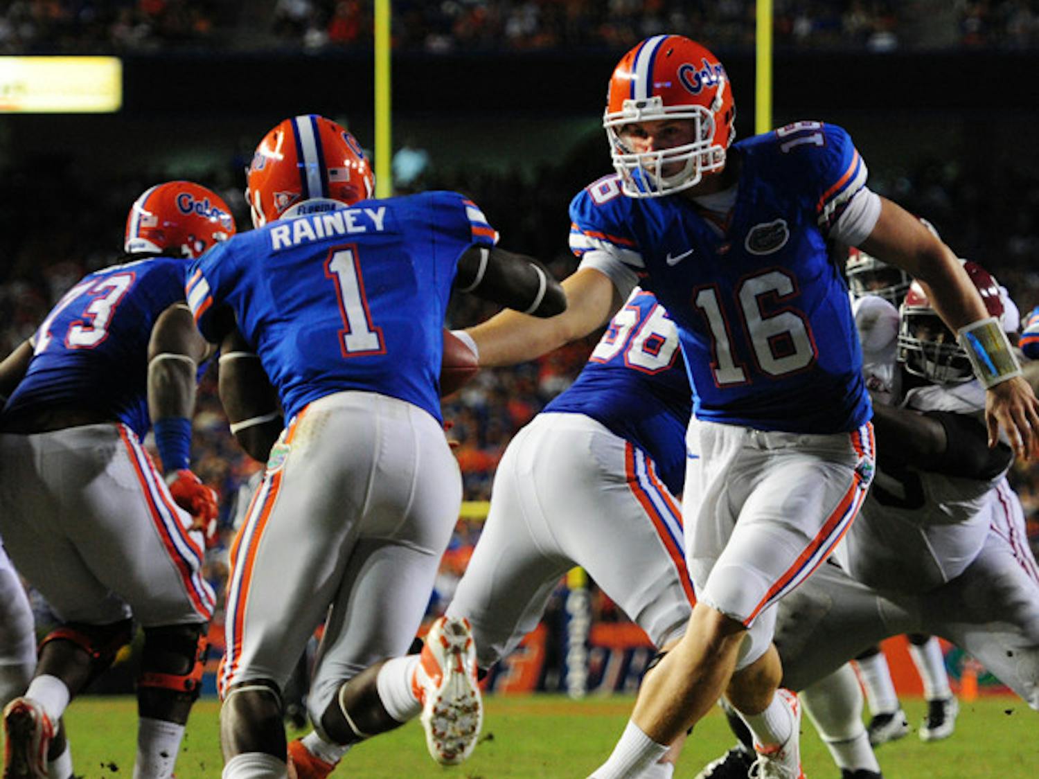 Gators freshman quarterback Jeff Driskel (16) will make the start against No. 1 LSU on Saturday in Baton Rouge, La., after senior John Brantley was ruled out Monday with a high ankle sprain.