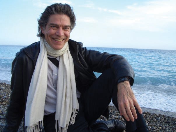 Scott Nygren poses on the Côte d’Azur, or the French Riviera, during his time teaching abroad in France. He was the director of UF’s Center for Film and Media Studies.