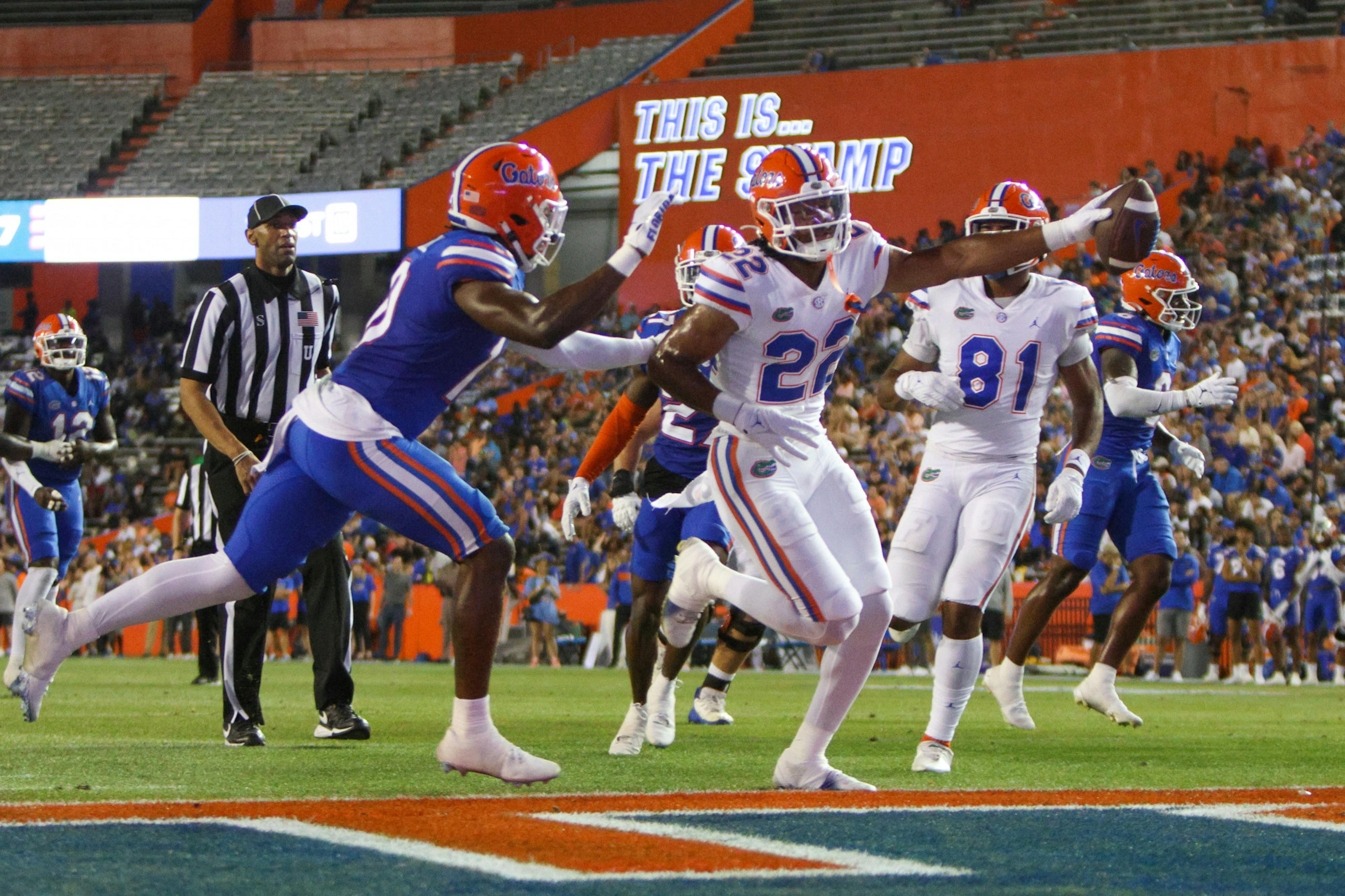 Gators showcase development in Orange and Blue Game - The Independent Florida Alligator - Vimarsana News