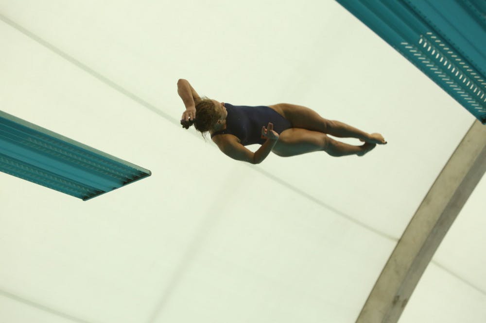 <p>Sophomore diver Brooke Madden earned her second career All-American honors on Friday.&nbsp;</p>