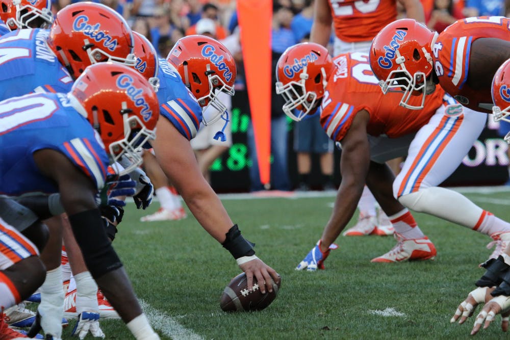 Florida's offensive line looks to be much improved in 2016. "Coach (Mike) Summers has challenged us to become great, so we’re excited to accept that challenge," center Cameron Dillard said.