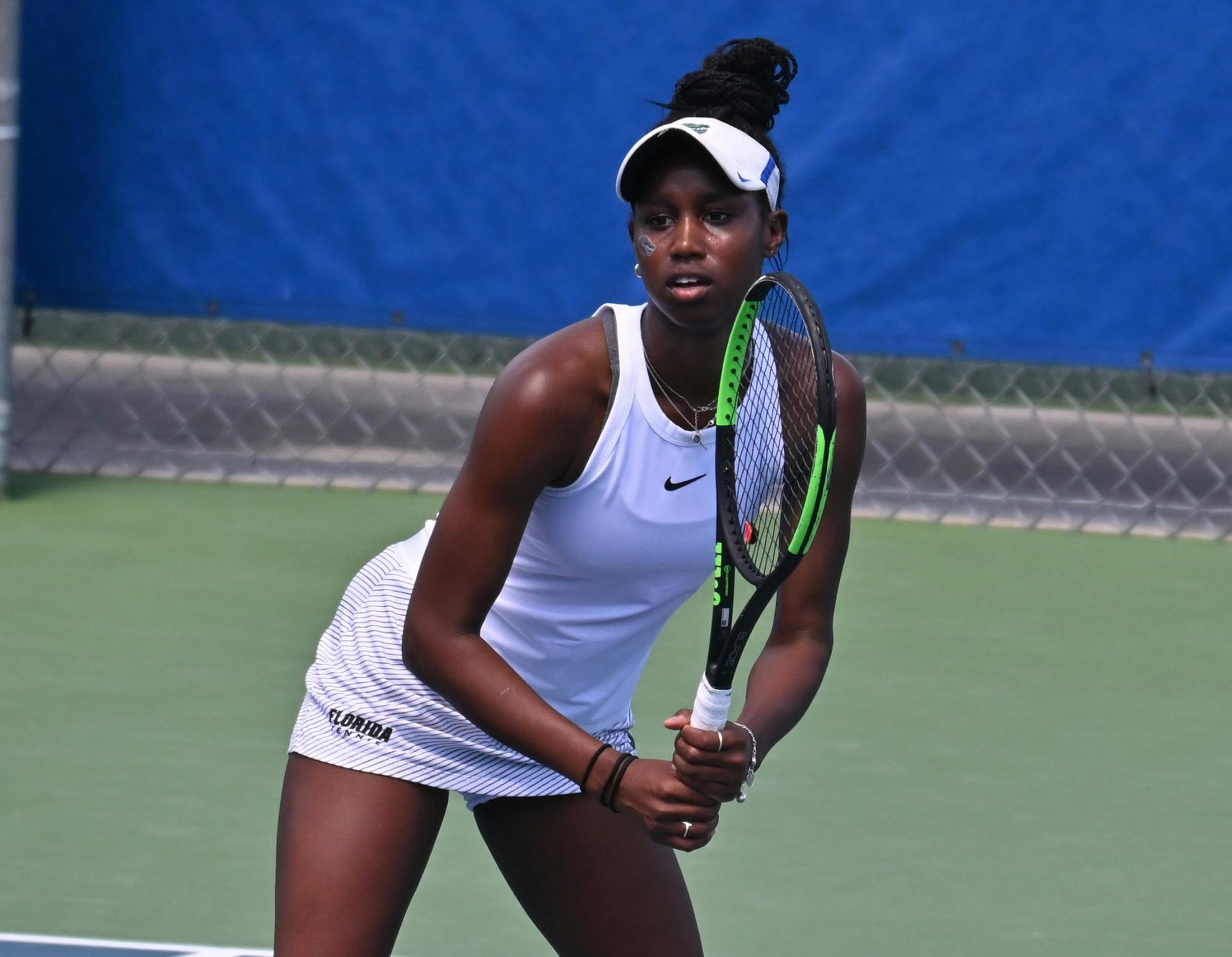 The Gators look to extend their two-game win streak and improve their 2-5 road record to flip the script on an overall average season so far. Photo from UF-Arkansas match March 14.