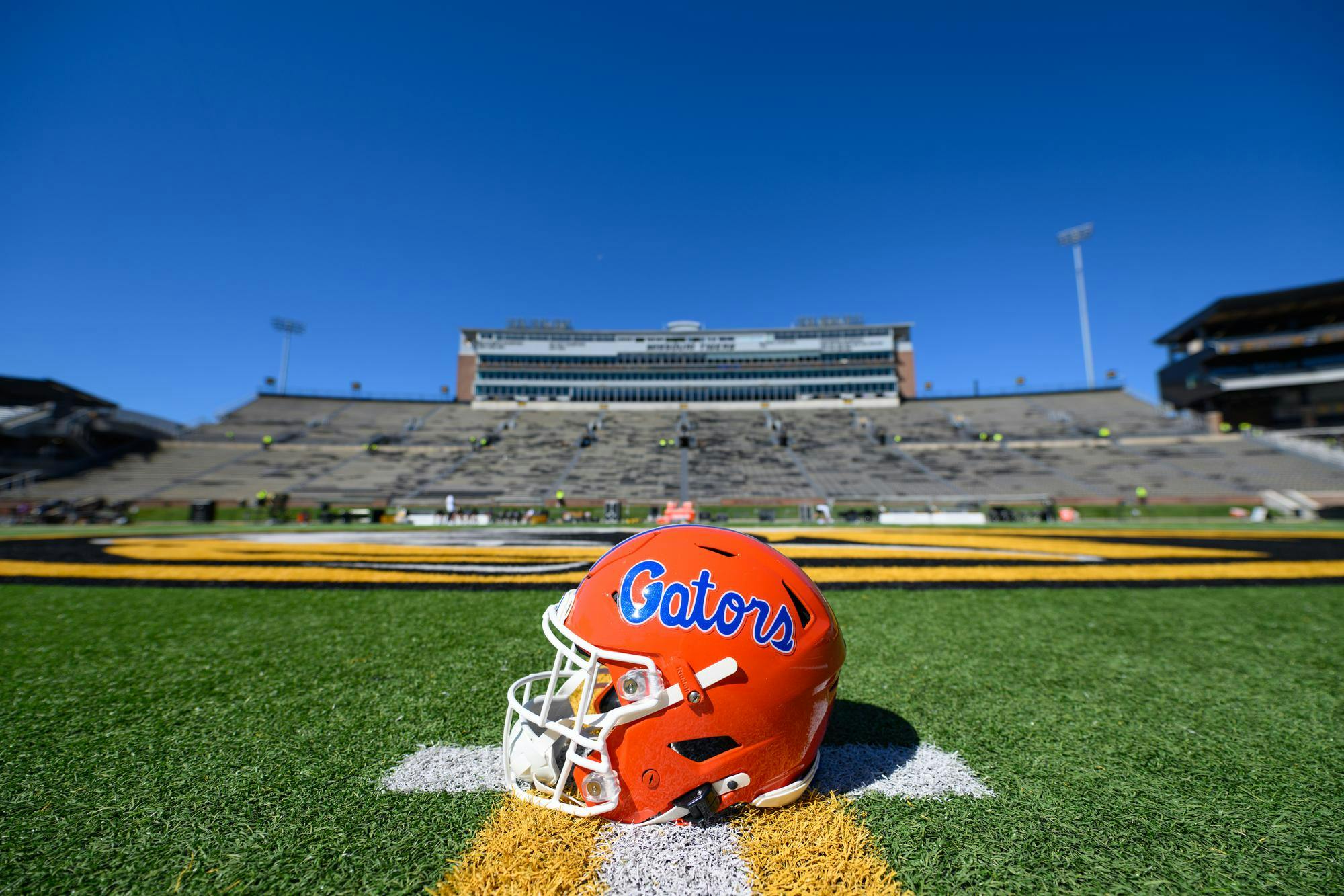 Florida faces Missouri in an NCAA college football game, Saturday, Oct. 3, 2026, in Columbia, Mo.