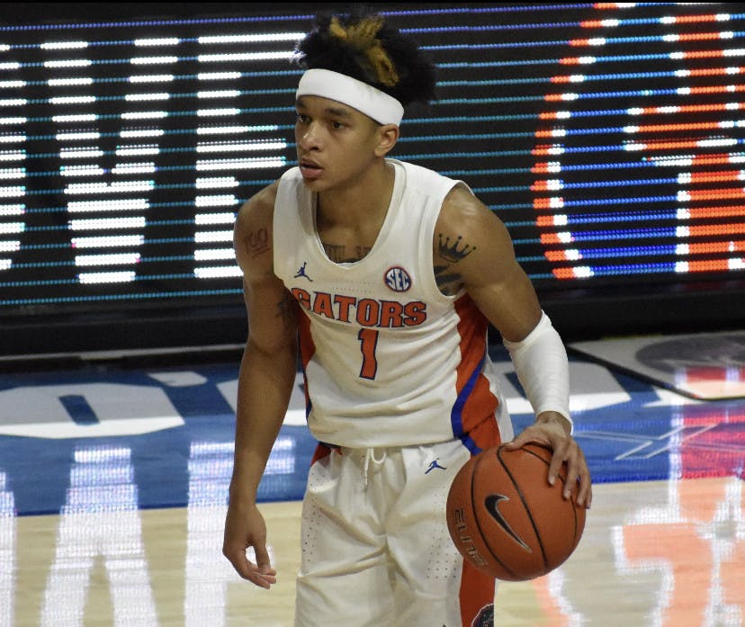 Sophomore Tre Mann led the Gators with 22 points Thursday.