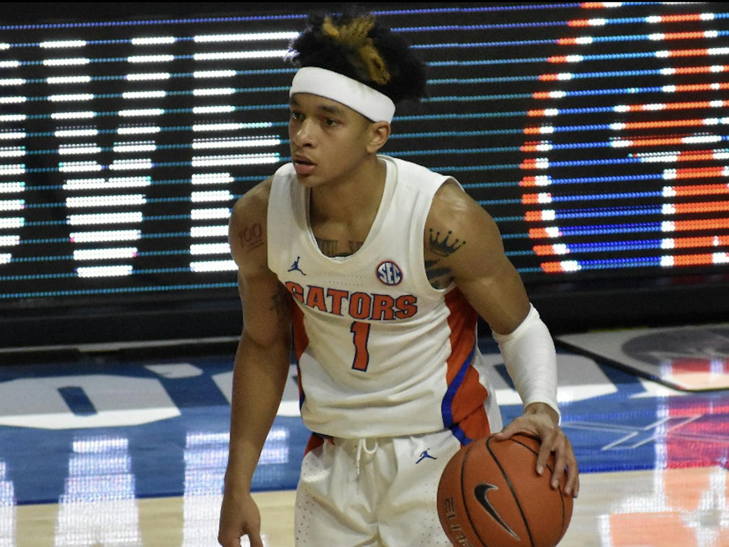 Sophomore Tre Mann led the Gators with 22 points Thursday.