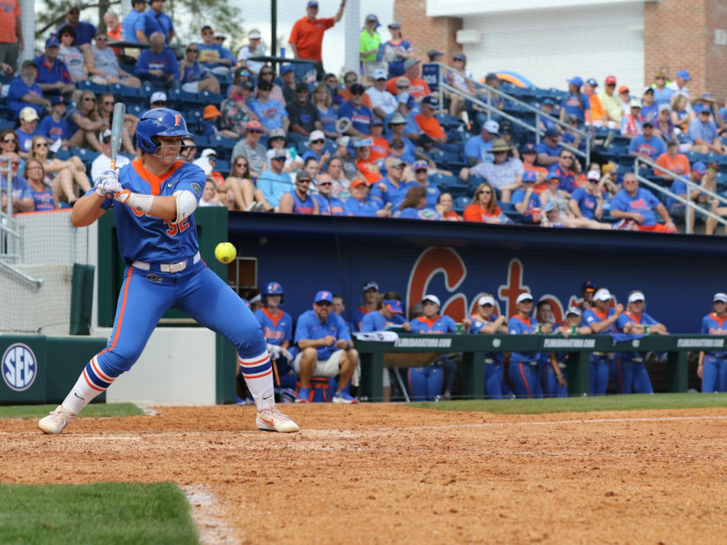 Catcher Kendyl Lindaman (pictured) combined with outfielder Amanda Lorenz for three hits and four RBIs in Florida's 8-2 defeat of Syracuse. 