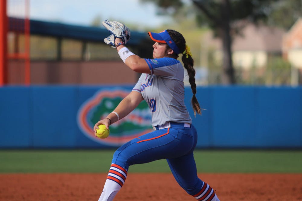 Freshman Natalie Lugo logged her first career start Saturday against Hampton.&nbsp;