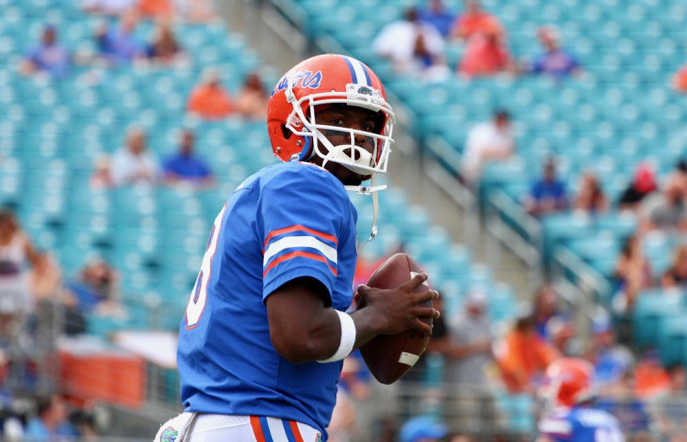 <p dir="ltr">UF interim coach Randy Shannon has already started making some changes, including re-opening Florida’s quarterback competition. He gave both redshirt freshman Feleipe Franks and graduate transfer Malik Zaire first-team reps during practice on Tuesday. Shannon and offensive coordinator Doug Nussmeier will meet and likely name a starter by Thursday, Shannon said.</p>