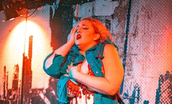 Edith Meowt, a 30-year-old Gainesville resident, will be a video producer and a burlesque dancer for the&nbsp;horror-inspired burlesque and drag show at Hardback Cafe.