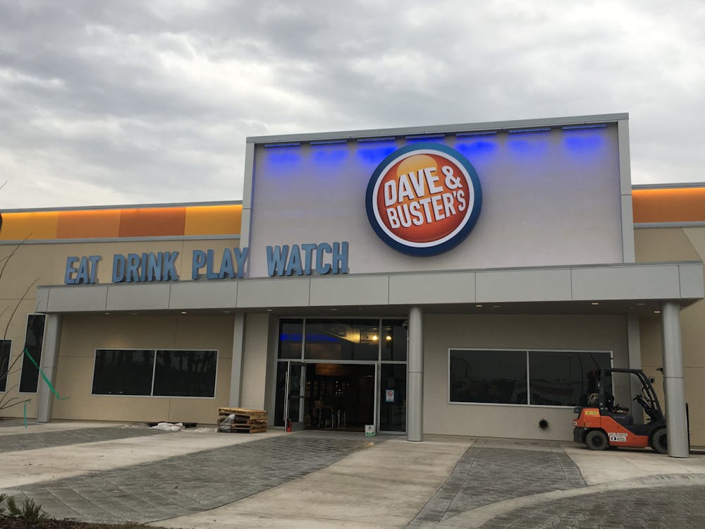 The Celebration Pointe location marks the debut of Dave & Buster's in Gainesville.
