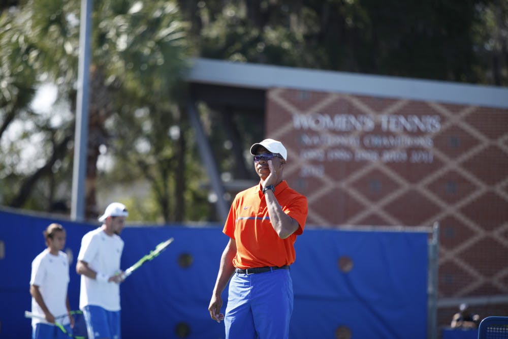 <p><span id="docs-internal-guid-435b119c-0d39-681f-1c23-4483704c51c4"><span>Florida men’s tennis coach Bryan Shelton has shifted his focus to UF’s home opener against UCF on Monday following freshman Duarte Vale’s exit from the City of Sunrise Pro Tennis Classic. “We know UCF is a really good team this year,” he said.</span></span></p>