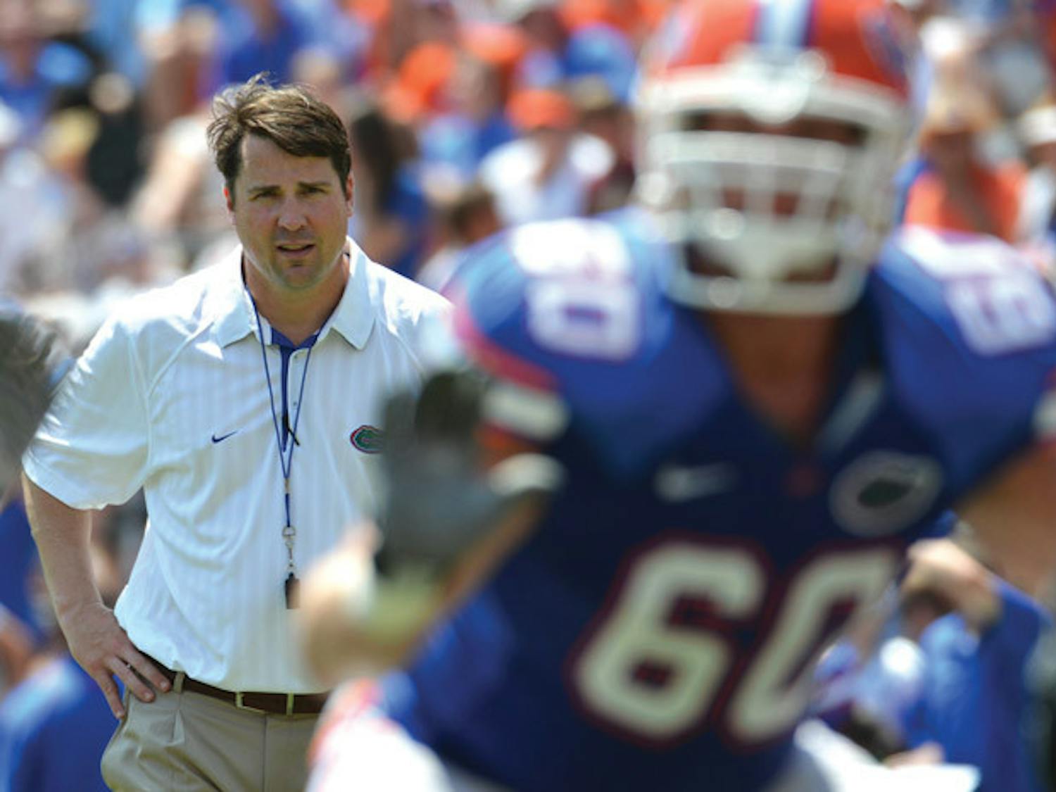 After a mediocre finish and a barrage of off-the-field issues, Florida coach Will Muschamp will try to balance promises of proper conduct with the expectations of winning immediately in his first year. 