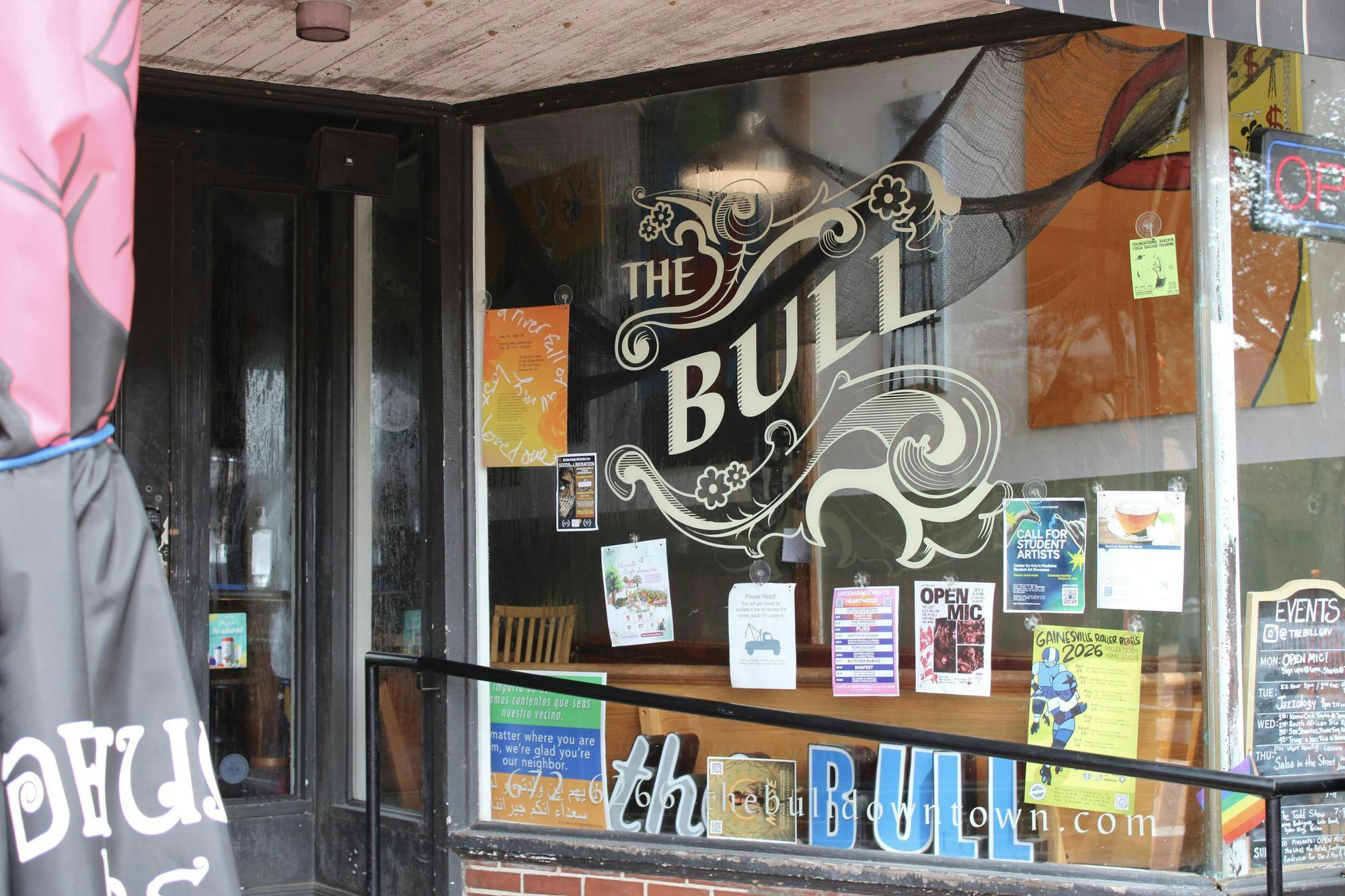 Outside The Bull amid construction, Saturday, Oct. 10, 2026, in Gainesville, Fla.