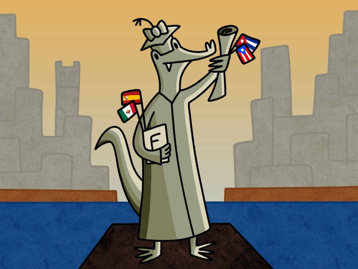 Cada bandera cuenta una historia de migración y el legado compartido de esperanza.