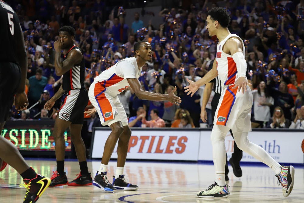 Andrew Nembhard and Scottie Lewis