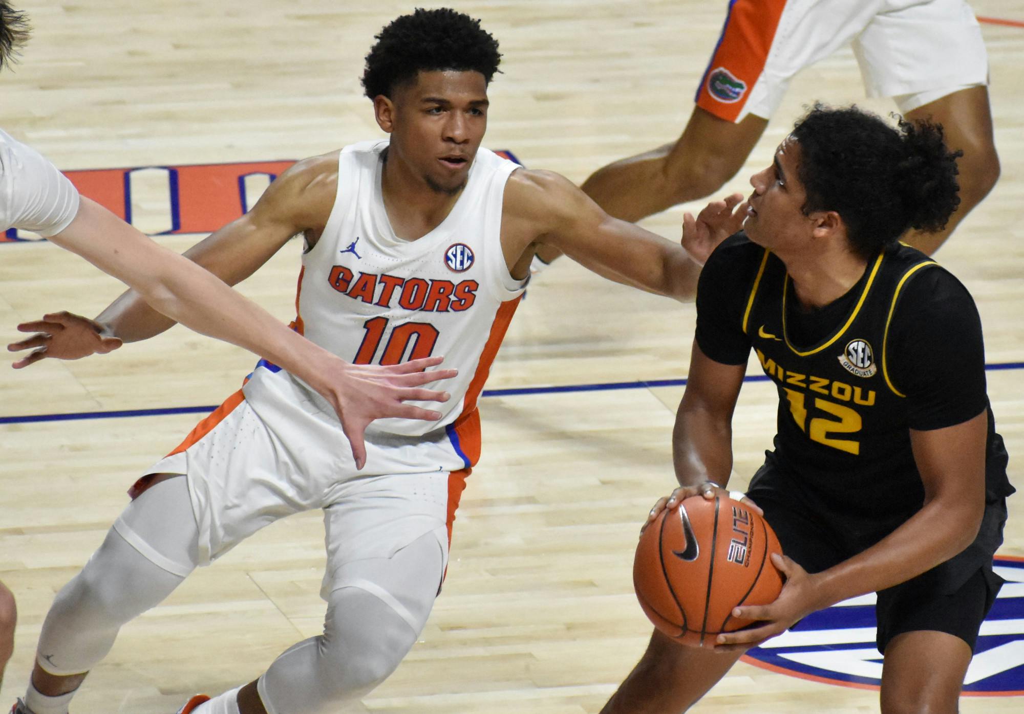 The Gators now enter the SEC Tournament with a 5 seed. Photo from UF-Mizzou game March 4.