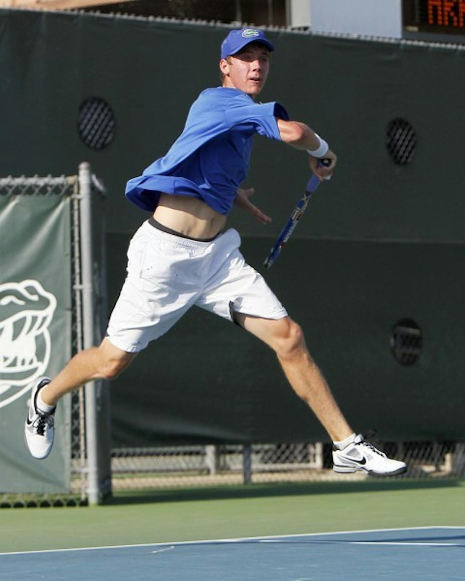 Florida junior tennis player Bob van Overbeek said this weekend’s match against No. 2 Virginia will serve as a gauge for determining just how good the team is this season.
