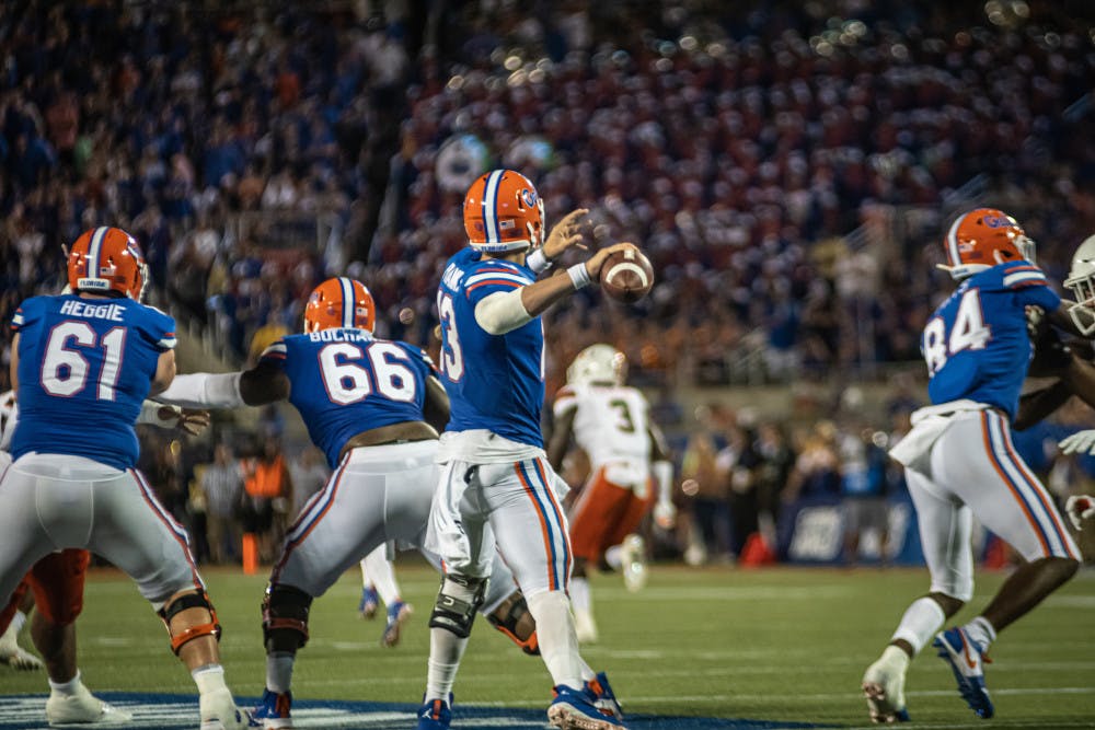 Quarterback Feleipe Franks hit receiver Josh Hammond on a 65-yard streak in the fourth quarter. It set up Franks' game-winning touchdown run.