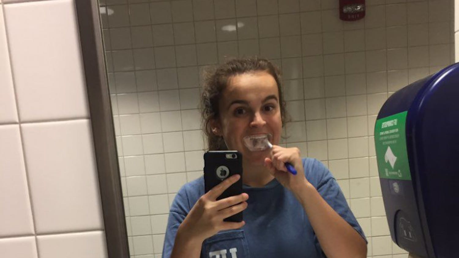 To spend 24 hours in Library West, I had to bring along some supplies. 